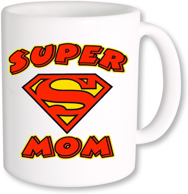 

PhotogiftsIndia super mom 05 Ceramic Mug(325 ml), Multicolor