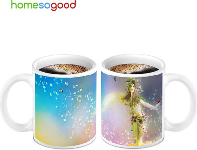 45% OFF on Homesogood Beautiful Butterflies And Angel Coffee Ceramic Mug(280 ml, Pack of 2) 45% OFF on Homesogood Beautiful Butterflies And Angel Coffee Ceramic Mug(280 ml, Pack of 2)