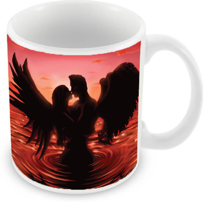 

Sleep Nature's SN-MG-2585 Ceramic Mug(350 ml), Multicolor
