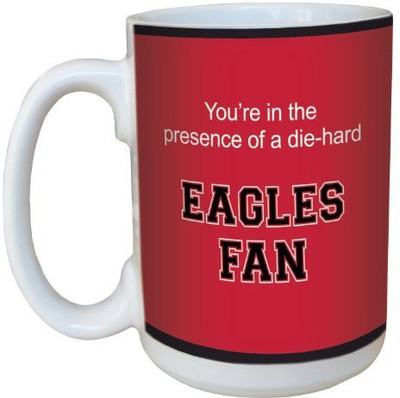 

Tree-Free Greetings Greetings lm44699 Eagles College Basketball Ceramic with Full-Sized Handle, 15-Ounce Ceramic Mug(60 ml), Multicolor