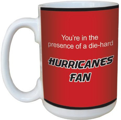 

Tree-Free Greetings Greetings lm44193 Hurricanes Hockey Fan Ceramic with Full-Sized Handle, 15-Ounce Ceramic Mug(60 ml), Multicolor