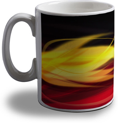 

Artifa Abstract Design AMG0139 Porcelain, Ceramic Mug(350 ml), Multicolor
