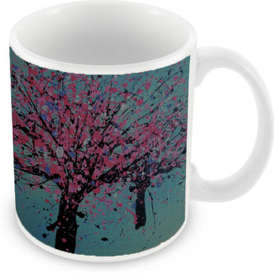 

Sleep Nature's SN-MG-2175 Ceramic Mug(350 ml), Multicolor