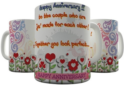 

Shaildha HA_14_10 Ceramic Mug(350 ml), Multicolor
