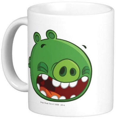 Exoctic Silver ANGRY BIRD COLLECTION 05 Ceramic Mug(300 ml), Multicolor