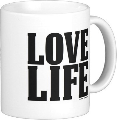 Exoctic Silver MUG138 Ceramic Mug(250 ml), White