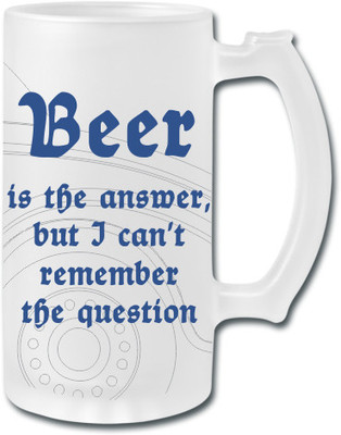 53% OFF on Printland Quote 2 Glass Mug(500 ml) 53% OFF on Printland Quote 2 Glass Mug(500 ml)