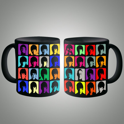 

Posterboy Beatles Pop Art Bk Ceramic Mug(350 ml), Multicolor