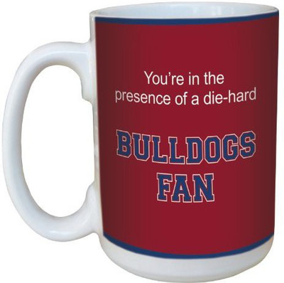 

Tree-Free Greetings Greetings lm44882 Bulldogs College Basketball Ceramic with Full-Sized Handle, 15-Ounce Ceramic Mug(60 ml), Multicolor