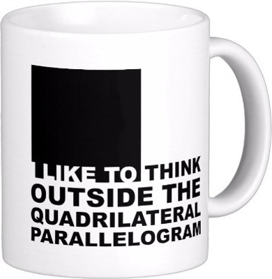 Exoctic Silver Quoteds ooooo6 Ceramic Coffee Mug 300 ml Exoctic Silver Mugs