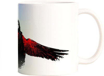 

Rangeele Inkers The Crow Movie Ceramic Mug(300 ml), Multicolor