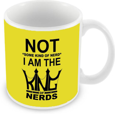 

Sleep Nature's SN-MG-1539 Ceramic Mug(350 ml), Yellow