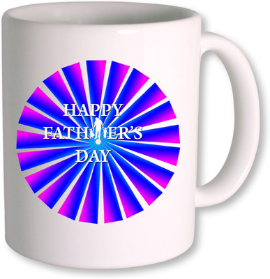 

PhotogiftsIndia Happy Fathers Day 017 Ceramic Mug(350 ml), White