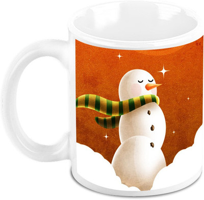

Homesogood Glittering Christmas Ceramic Mug(325 ml)