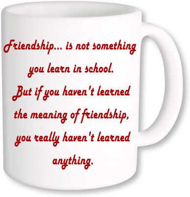 

PhotogiftsIndia Happy Friendship Day 096 Ceramic Mug(350 ml), Multicolor