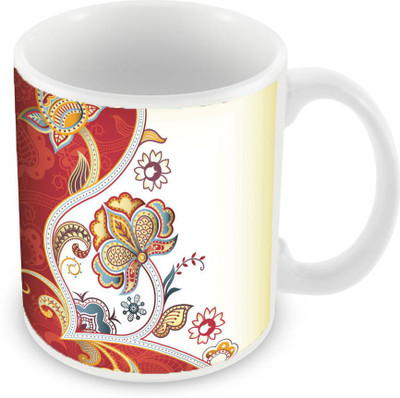 

Sleep Nature's SN-MG-1148 Ceramic Mug(350 ml), Multicolor