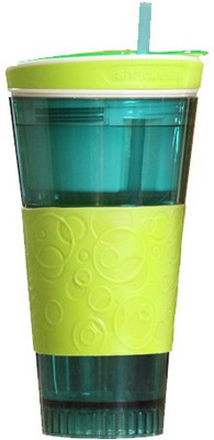 

Grind Sapphire Snackeez Plastic Mug(500 ml), Multicolor