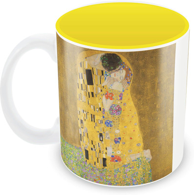 

Posterboy The Kiss -Gustav Klimt Ceramic Mug(350 ml), Multicolor