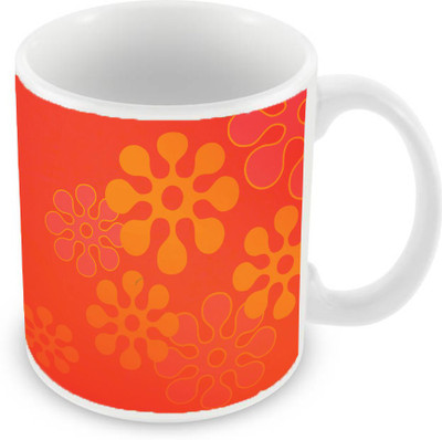 

Sleep Nature's SN-MG-2761 Ceramic Mug(350 ml), Orange