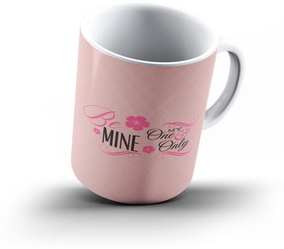 

Ucard Valentines Day Love681 Bone China, Ceramic, Porcelain Mug(325 ml), Multicolor