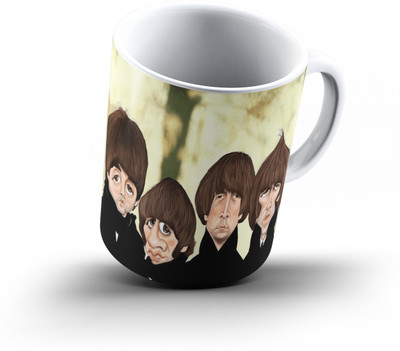 

Ucard Beatles Caricature844 Bone China, Ceramic, Porcelain Mug(325 ml)