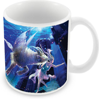 

Sleep Nature's SN-MG-1849 Ceramic Mug(350 ml), Multicolor