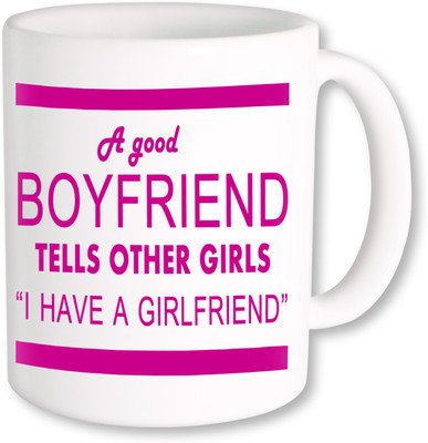 

PhotogiftsIndia A Good Boyfriend Ceramic Mug