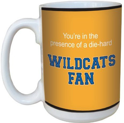 

Tree-Free Greetings Greetings lm44753 Wildcats College Basketball Ceramic with Full-Sized Handle, 15-Ounce Ceramic Mug(60 ml), Multicolor
