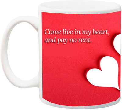 

ME&YOU Wonderful Gift for Husband/Wife,Boyfriend/Girlfriend for Valentine's Day,Anniversary Ceramic Mug(325 ml), Multicolor