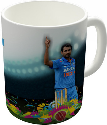 

Shaildha CWC011 Ceramic Mug(350 ml), Multicolor