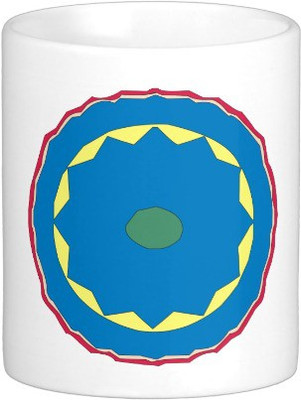 

Exoctic Silver MUG116 Ceramic Mug(250 ml), White