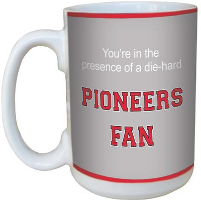 

Tree-Free Greetings Greetings lm44687 Pioneers College Basketball Ceramic with Full-Sized Handle, 15-Ounce Ceramic Mug(60 ml), Multicolor