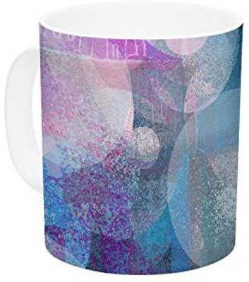 

Kess InHouse InHouse Marianna Tankelevich Dream Houses Ceramic Coffee, 11 oz, Multicolor Ceramic Mug(60 ml)