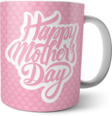 

Chiraiyaa Happy Mothers day Ceramic Mug(300 ml), Multicolor