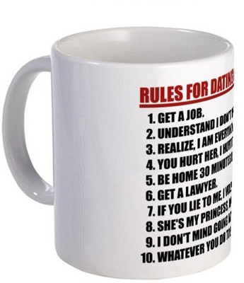 

Exoctic Silver Quoteds ooooo136 Ceramic Mug(300 ml), Multicolor