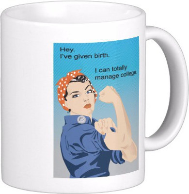 

Exoctic Silver All Occasion 0179 Ceramic Mug(300 ml), Multicolor