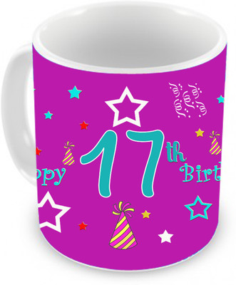 58% OFF on TIED RIBBONS Gift For 14th Happy Birthday Ceramic Coffee Mug(350 ml) 58% OFF on TIED RIBBONS Gift For 14th Happy Birthday Ceramic Coffee Mug(350 ml)
