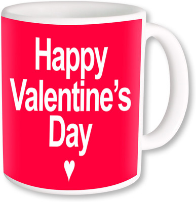 

Heyworlds happy valentine day gifts 11 Ceramic Mug(325 ml), Multicolor