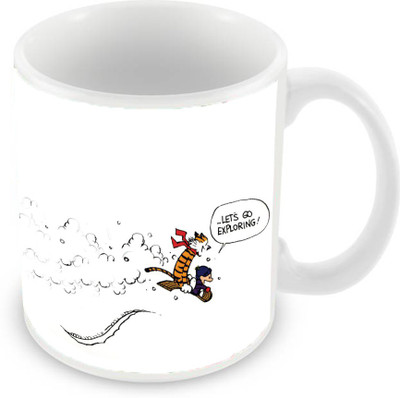 Sleep Nature's SN-MG-1761 Ceramic Mug(350 ml), White