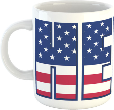 

Deeher Gifts Hero design1 Ceramic Mug(330 ml), Multicolor
