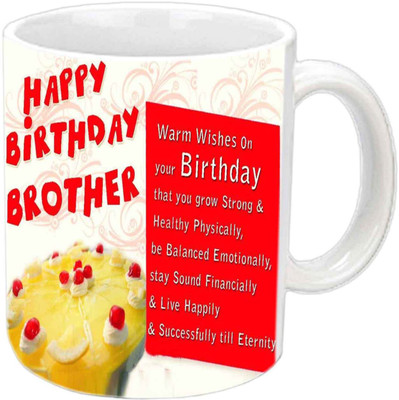 

Raj Laxmi pudding cake white Ceramic Mug(350 ml)