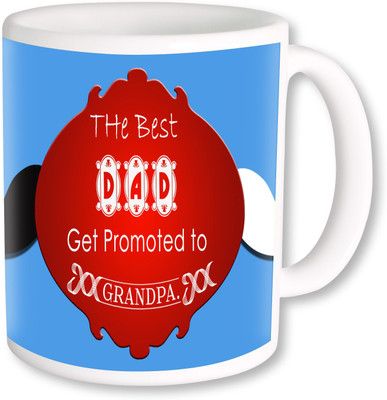 

PhotogiftsIndai Happy Father's Day 152 Ceramic Mug(325 ml), Multicolor