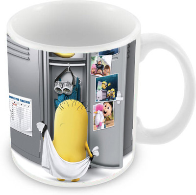 

Sleep Nature's SN-MG-1536 Ceramic Mug(350 ml), Multicolor
