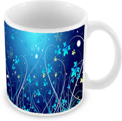 

Sleep Nature's SN-MG-915 Ceramic Mug(350 ml), Blue