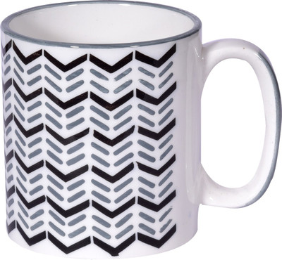 

Clay Creations Clay Creations Bone China Coffees - Pack of SIX 106 Bone China Mug(250 ml, Pack of 6), Multicolor