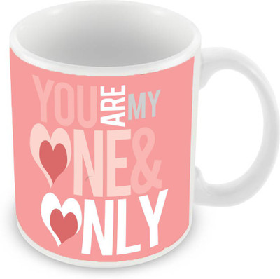 Sleep Nature's SN-MG-1139 Ceramic Mug(350 ml), Pink