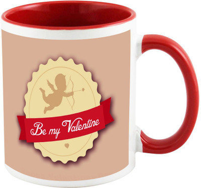 

AllUPrints Amazing Gift For Girlfriend On Valentines Day Red Ceramic Mug(325 ml)