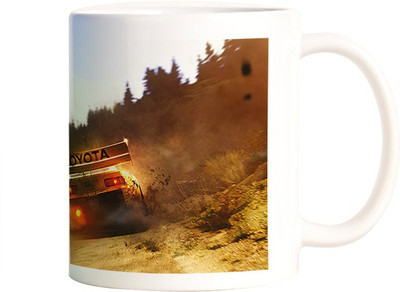 

Rangeele Inkers Car Race Games Ceramic Mug(300 ml), Multicolor