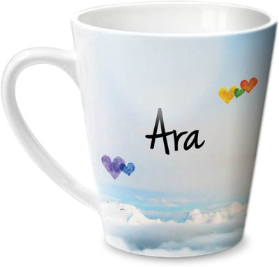

Hot Muggs Simply Love You Ara Conical Ceramic Mug(350 ml)