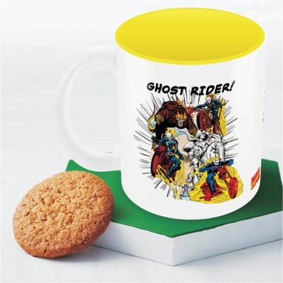 

Marvel Ghost Rider - Comics Officially Licensed Ceramic Mug(350 ml), Multicolor